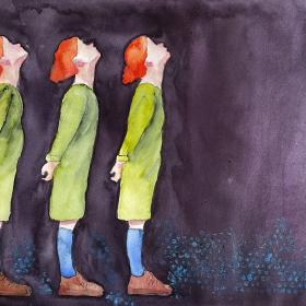 Udstilling Luddes Hus; Karen Rønne